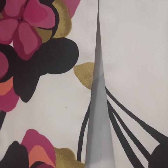 Dressbarn multi color 3/4 sleeve, polyester,  lined jacket. Size 16. - Picture 2 of 4